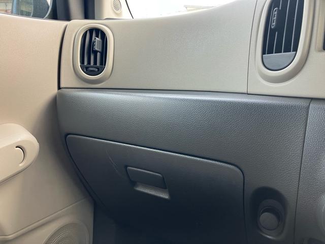 キューブ 15X スマートキー アイドリングストップ ETC ナビTV 頸部衝撃緩和ヘッドレスト 盗難防止システム 衝突安全ボディ 運転席・助手席エアバック ABS ESC エアコン パワーステアリング(36枚目)