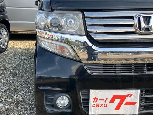 Ｎ－ＢＯＸカスタム Ｇ　ターボＳＳパッケージ　スマートキー　４ＷＤ　アルミホイール　ナビＴＶ　バックカメラ　両側電動スライドドア　Ｂｌｕｅｔｏｏｔｈ　ベンチシート　ＨＩＤ　シートヒーター　オートクルーズコントロール　盗難防止システム（4枚目）