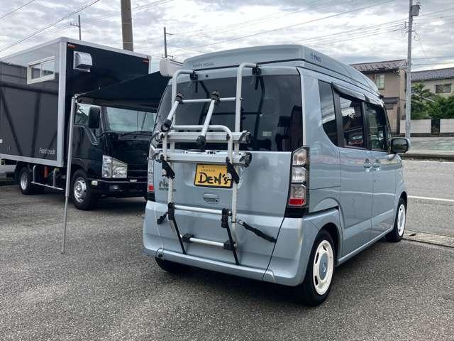 Ｎ－ＢＯＸ＋ Ｇ・Ｌパッケージ　４ＷＤ　電動オーニング　キャリア　外部電源　電源コード　コンロ　シンク　コンセント給水ポンプ　サブバッテリー　ポップアップルーフテント　ナビ　ＴＶ　ドラレコ　ＥＴＣ　ホワイトハウスキャンパー（8枚目）