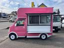 キャリイトラック KCエアコン・パワステ 3方開 キッチンカー 2槽シンク 給排水 LED照明 換気扇 作業台 コンセント×5 オーニング カウンター 網戸 ETC バックモニター 全塗装済 中古車画像_3