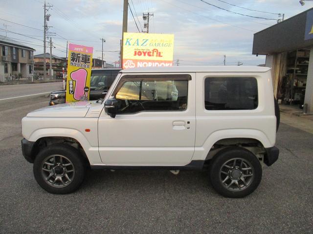 ジムニー XC 4WD 1オーナー 9インチメモリーナビ(AVIC-RQ822-D) バックカメラ(データーシステム) ETC 前後ドライブレコーダー シートヒーター スマートキー エンジンスターター LEDヘッド(5枚目)