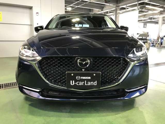 MAZDA2 1.5 15S ブラック トーン エディション MTモード付 レーダークルコン LEDヘッド バックモニター フルオートエアコン キーフリー ETC 地デジ 横滑り防止装置 スマートキー テレビ 誤発進抑制 360モニター(4枚目)