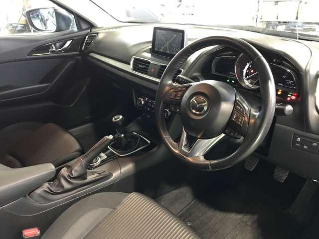 アクセラスポーツ 1.5 15S ツーリング 盗難防止装置付 アドバンスドキー アルミ ACC ETC付 メモリーナビ アイドリング ナビTV キーフリー ABS オートエアコン 横滑り防止機能 エアバック 助手席エアバッグ イモビライザー(7枚目)