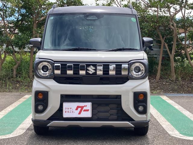 スペーシアギア ハイブリッドXZ ナビ テレビ CD DVD ブルートゥース ブレーキサポート 両側電動スライドドア オートクルーズ ステアリングヒーター シートヒーター オートエアコン ディスチャージライト(2枚目)