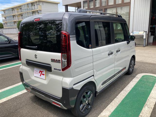 スペーシアギア ハイブリッドXZ ナビ テレビ CD DVD ブルートゥース ブレーキサポート 両側電動スライドドア オートクルーズ ステアリングヒーター シートヒーター オートエアコン ディスチャージライト(7枚目)