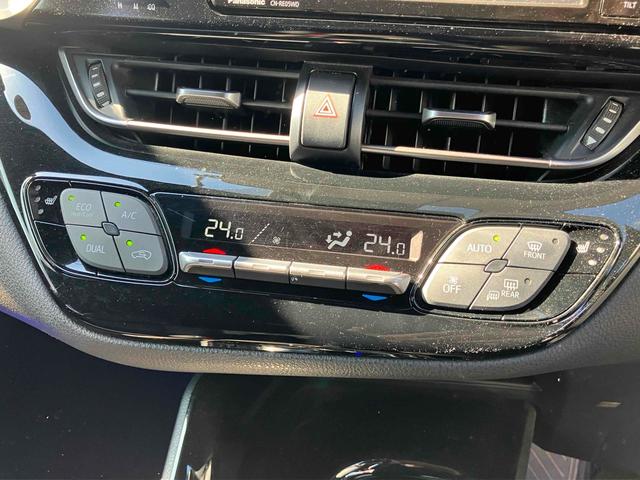 C-HR G ETC バックカメラ クリアランスソナー オートクルーズコントロール レーンアシスト 衝突被害軽減システム TV オートマチックハイビーム オートライト LEDヘッドランプ 社外19インチAW(4枚目)