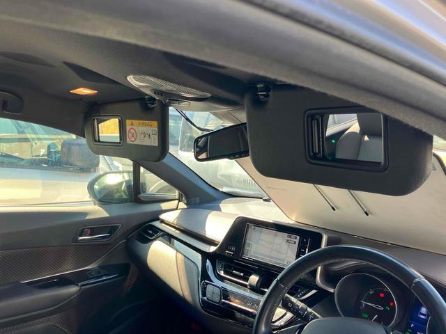 C-HR G ETC バックカメラ クリアランスソナー オートクルーズコントロール レーンアシスト 衝突被害軽減システム TV オートマチックハイビーム オートライト LEDヘッドランプ 社外19インチAW(25枚目)