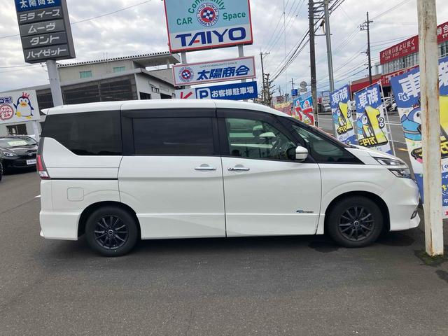 セレナ ハイウェイスター ドライブレコーダー バックカメラ TV クリアランスソナー オートクルーズコントロール 衝突被害軽減システム 両側電動スライドドア オートライト スマートキー アイドリングストップ 電動格納ミラー(13枚目)