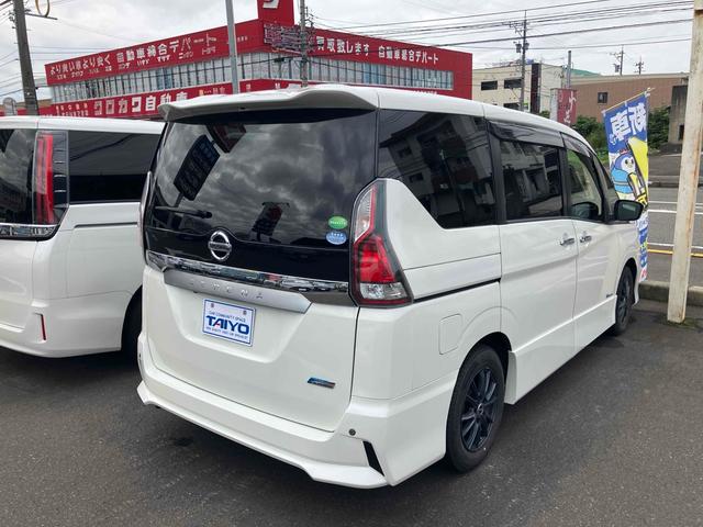 セレナ ハイウェイスター ドライブレコーダー バックカメラ TV クリアランスソナー オートクルーズコントロール 衝突被害軽減システム 両側電動スライドドア オートライト スマートキー アイドリングストップ 電動格納ミラー(14枚目)