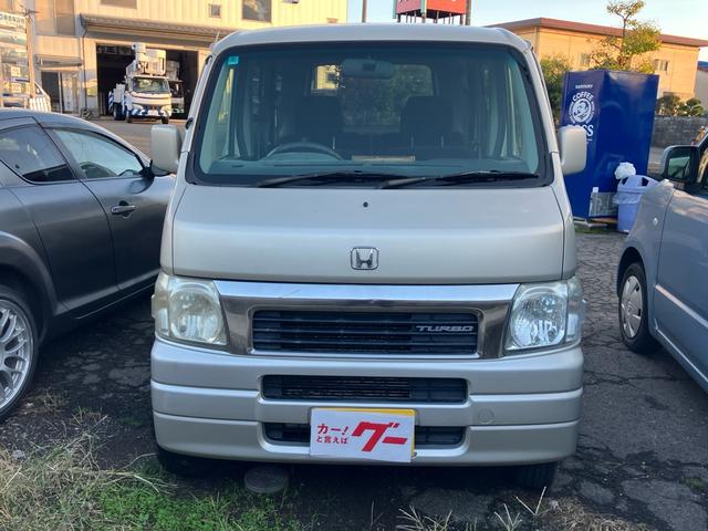 バモス ターボ 4WD オートマ CDオーディオ 両側スライドドア 運転席・助手席エアバッグ(2枚目)