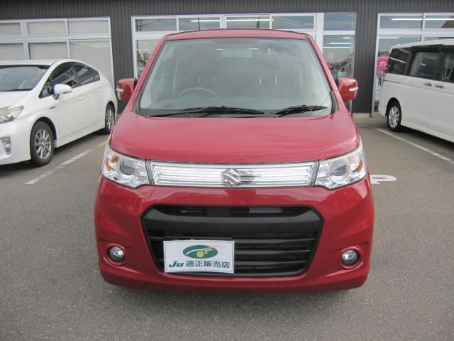 ワゴンＲスティングレー Ｔ　地デジフルセグＴＶ　イモビライザー　メモリ－ナビ　オ－トエアコン　ＡＵＴＯライト　パワーウィンドウ　パワーステ　運転席エアバック　ＡＢＳ　衝突安全ボディ　ＴＶナビ　Ｗエアバッグ（2枚目）