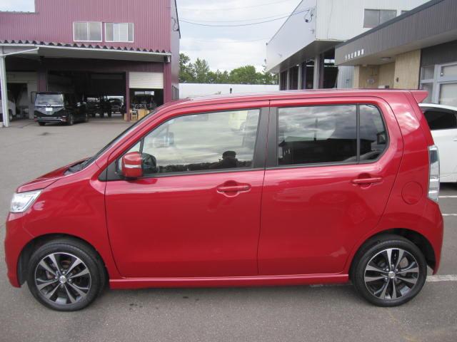 ワゴンＲスティングレー Ｔ　地デジフルセグＴＶ　イモビライザー　メモリ－ナビ　オ－トエアコン　ＡＵＴＯライト　パワーウィンドウ　パワーステ　運転席エアバック　ＡＢＳ　衝突安全ボディ　ＴＶナビ　Ｗエアバッグ（4枚目）