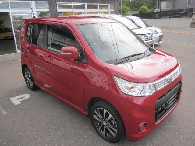 ワゴンＲスティングレー Ｔ　地デジフルセグＴＶ　イモビライザー　メモリ－ナビ　オ－トエアコン　ＡＵＴＯライト　パワーウィンドウ　パワーステ　運転席エアバック　ＡＢＳ　衝突安全ボディ　ＴＶナビ　Ｗエアバッグ（9枚目）