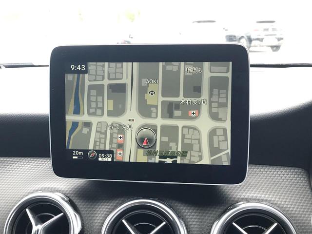 GLA180 純正ナビTV バックカメラ レーダーセーフティPKG LEDオートライト ACC レーンアシスト ブラインドスポットモニタ シートヒーター パワーバックドア インテリキー 純正17インチアルミ(35枚目)