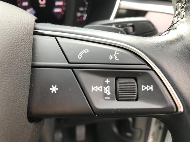Ｑ３ ３５ＴＤＩクワトロアドバンスド　ワンオーナー車　純正ナビ　オートハイビームＬＥＤ　ブラックレザー　パワーシート　パワーバックドア　レーダーブレーキ　レーンアシスト　アダプタクルコン　全方位カメラ　アンビエントライト　インテリキー２個（27枚目）