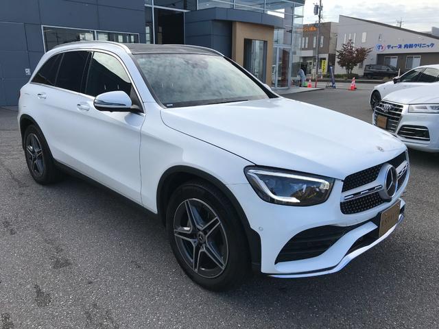 ＧＬＣ ＧＬＣ２２０ｄ　４マチック　ＡＭＧライン　パノラマサンルーフ　純正ナビＴＶ　全方位カメラ　ＬＥＤオートハイビーム　ハーフレザー電動シート　シートヒーター　ＡＣＣ　アクティブレーンアシスト　ブラインドスポットＭ　パワーバックドア　純正１９アルミ（9枚目）