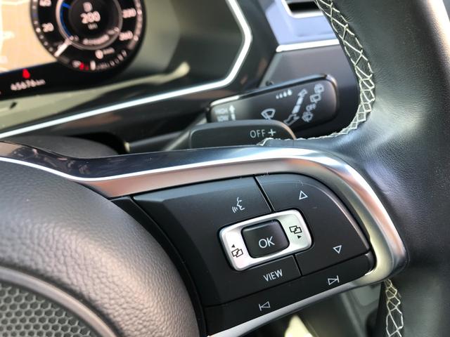 ティグアン TDI 4モーション Rライン ナビTV全方位カメラ アダプティブクルーズ レーンアシスト ブラインドスポットM デジタルメーター ヘッドアップディスプレイ パワーバックドア シートヒーター 19AW スマートキー2個(24枚目)