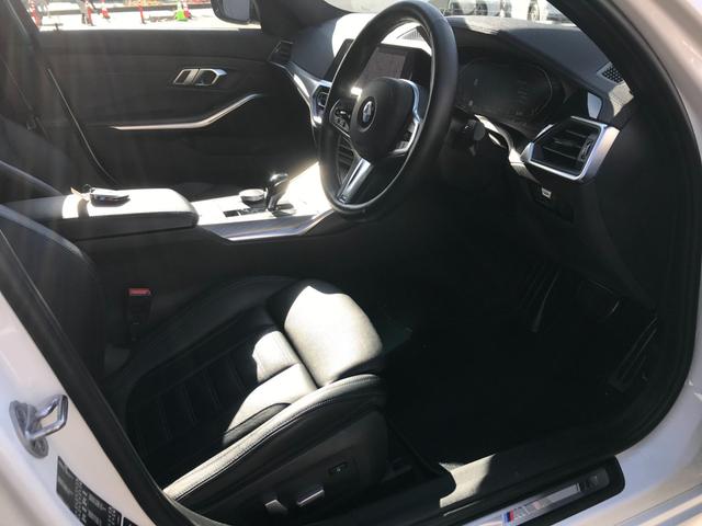 3シリーズ 320dxDriveMスポーツエディションサンライズ 純正ナビアルパインフルセグTV バックカメラ ACC アクティブレーンアシスト LEDレーザーライトオートハイビーム ブラックレザーシート パワーシート シートヒーター ブラインドスポットモニター(14枚目)