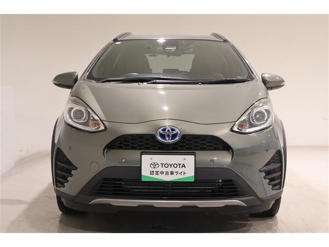 アクア クロスオーバー グラム ミュージックプレイヤー接続可 衝突被害軽減システム ワンオーナー(2枚目)