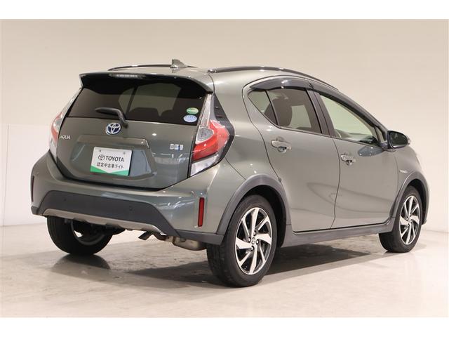 アクア クロスオーバー グラム ミュージックプレイヤー接続可 衝突被害軽減システム ワンオーナー(5枚目)