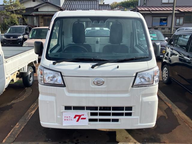 ハイゼットトラック スタンダード　４ＷＤ　オートマ　エアコン　パワステ　衝突被害軽減システム　アイドリングストップ　三方開　積載量３５０ｋｇ　ヘッドライトレベライザー（2枚目）