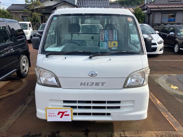 ハイゼットトラック エアコン・パワステ　スペシャル　４ＷＤ　５速マニュアル　エアコン　パワステ　三方開　積載量３５０ｋｇ　ヘッドライトレベライザー（2枚目）