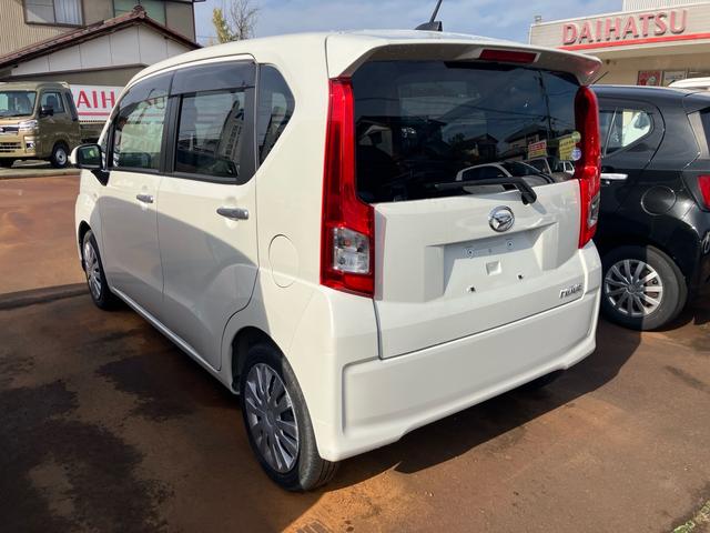 ムーヴ L キーレスエントリー アイドリングストップ 社外CDオーディオ 電動格納ミラー ベンチシート ヘッドライトレベライザー(6枚目)