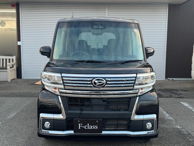 タント カスタムＸ　トップエディションＳＡＩＩＩ　新品タイヤ　ナビ　フルセグ　Ｂｌｕｅｔｏｏｔｈ　バックカメラ　ステアリングスイッチ　両側パワースライドドア　純正アルミ　シートヒーター　アイドリングストップ　スマートアシスト（2枚目）