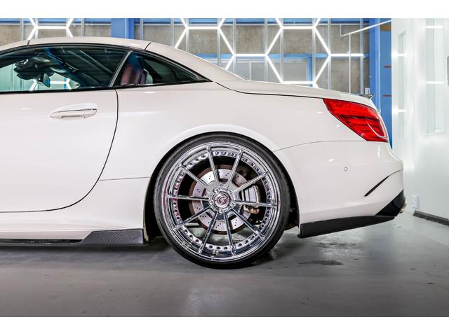 ＳＬ ＳＬ４００　正規Ｄ車　ＥＳＰＲＩＴカーボンフルボディキット　ＦＯＲＧＩＡＴＯマルチ鍛造　Ｆ２０　Ｒ２１　ミシュランＰＳ４Ｓ　ロワリング　レッドレザーインテリア（20枚目）