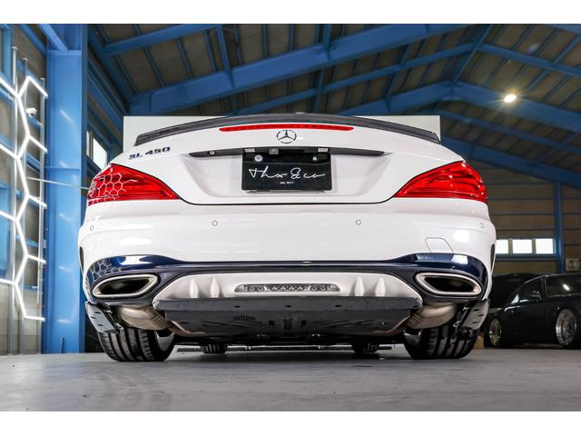 ＳＬ ＳＬ４００　正規Ｄ車　ＥＳＰＲＩＴカーボンフルボディキット　ＦＯＲＧＩＡＴＯマルチ鍛造　Ｆ２０　Ｒ２１　ミシュランＰＳ４Ｓ　ロワリング　レッドレザーインテリア（46枚目）