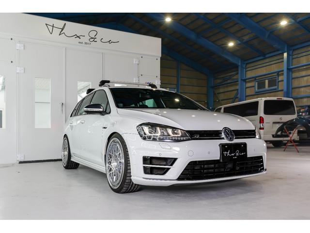 ゴルフＲヴァリアント ベースグレード　ＰＯＫＡＬ３ピース鍛造ホイール　ＭＳＳサスペンション　ＴＨＵＬＥキャリア　ヒッチメンバー　ＣＰＵチューン　バブリング（6枚目）