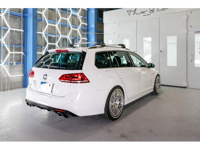 ゴルフＲヴァリアント ベースグレード　ＰＯＫＡＬ３ピース鍛造ホイール　ＭＳＳサスペンション　ＴＨＵＬＥキャリア　ヒッチメンバー　ＣＰＵチューン　バブリング（9枚目）