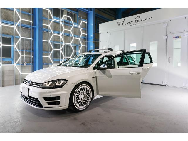 ゴルフＲヴァリアント ベースグレード　ＰＯＫＡＬ３ピース鍛造ホイール　ＭＳＳサスペンション　ＴＨＵＬＥキャリア　ヒッチメンバー　ＣＰＵチューン　バブリング（36枚目）