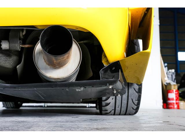 RX-7 タイプRB Sパッケージ RE雨宮ワイドボディキットカスタム BBSアルミ 車高調 追加メーター momoステアリング イエロー全塗装塗替え(68枚目)