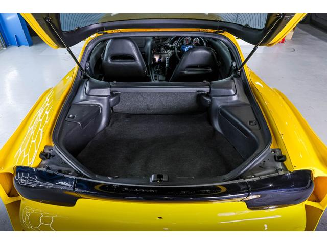 RX-7 タイプRB Sパッケージ RE雨宮ワイドボディキットカスタム BBSアルミ 車高調 追加メーター momoステアリング イエロー全塗装塗替え(76枚目)