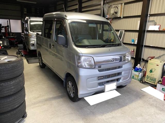 4WD 両側スライドドア AT CD ミュージックプレイヤー接続可 アルミホイール エアコン パワーウィンドウ(4枚目)