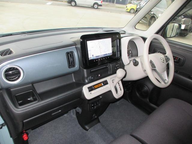 ワゴンＲスマイル ハイブリッドＳ　２トーンルーフ　４ＷＤ　純正全方位カメラ付メモリーナビ　スズキコネクト対応通信機装着車　左パワースライドドア　衝突被害軽減ブレーキ　クルーズコントロール　ヘッドアップディスプレイ　シートヒーター（11枚目）