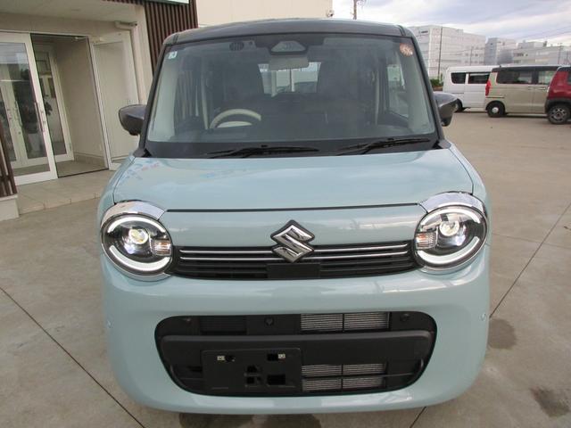 ワゴンＲスマイル ハイブリッドＳ　２トーンルーフ　４ＷＤ　純正全方位カメラ付メモリーナビ　スズキコネクト対応通信機装着車　左パワースライドドア　衝突被害軽減ブレーキ　クルーズコントロール　ヘッドアップディスプレイ　シートヒーター（18枚目）