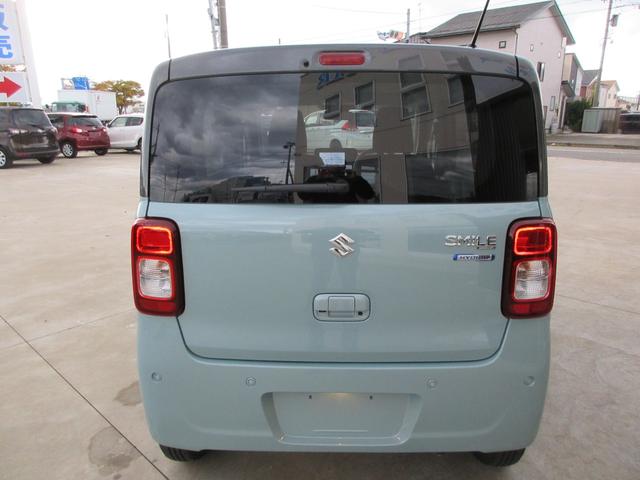 ワゴンＲスマイル ハイブリッドＳ　２トーンルーフ　４ＷＤ　純正全方位カメラ付メモリーナビ　スズキコネクト対応通信機装着車　左パワースライドドア　衝突被害軽減ブレーキ　クルーズコントロール　ヘッドアップディスプレイ　シートヒーター（21枚目）