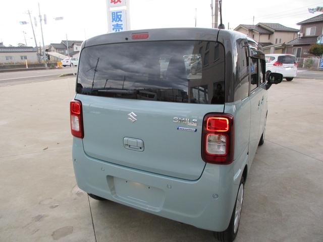 ワゴンＲスマイル ハイブリッドＳ　２トーンルーフ　４ＷＤ　純正全方位カメラ付メモリーナビ　スズキコネクト対応通信機装着車　左パワースライドドア　衝突被害軽減ブレーキ　クルーズコントロール　ヘッドアップディスプレイ　シートヒーター（22枚目）