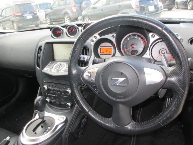 フェアレディZ バージョンT 純正ナビ TV バックカメラ ETC シートヒーター ハーフ革シート(2枚目)