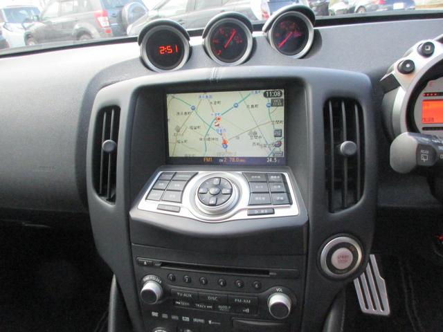 フェアレディZ バージョンT 純正ナビ TV バックカメラ ETC シートヒーター ハーフ革シート(4枚目)