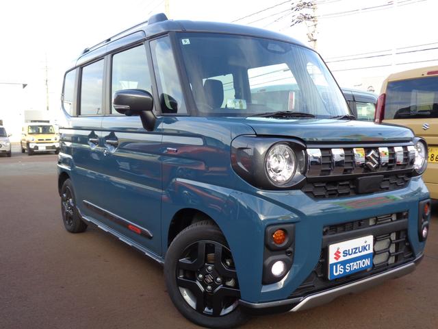 スペーシアギア ハイブリッドＸＺ　９インチナビ／全方位カメラ　両側電動スライドドア　スマートキー　盗難防止システム　バックカメラ　横滑り防止装置　フルフラット　フルセグ　オットマン　衝突安全ボディ　衝突防止システム　ＬＥＤヘッドランプ（2枚目）