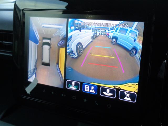スペーシアギア ハイブリッドＸＺ　９インチナビ／全方位カメラ　両側電動スライドドア　スマートキー　盗難防止システム　バックカメラ　横滑り防止装置　フルフラット　フルセグ　オットマン　衝突安全ボディ　衝突防止システム　ＬＥＤヘッドランプ（9枚目）