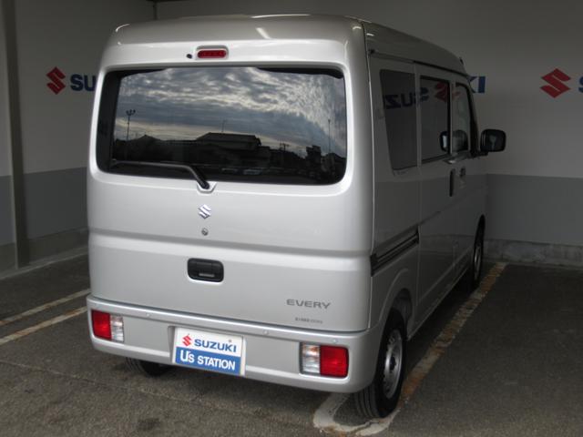 エブリイ PA 4WD/4AT オートライト アイドリングストップ 横滑り防止機能 衝突安全ボディ 4WD 衝突防止システム ABS エアコン パワーステアリング エアバッグ(3枚目)