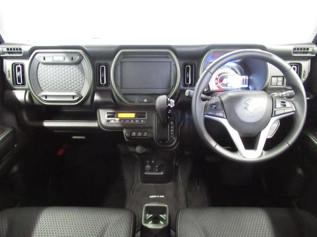 ハスラー タフワイルド　４ＷＤ／アダプティブクルーズコントロール　オートライト　プッシュスタート　シートヒーター　オートエアコン　衝突被害軽減システム　アイドリングストップ　横滑り防止機能　衝突安全ボディ　盗難防止システム（6枚目）