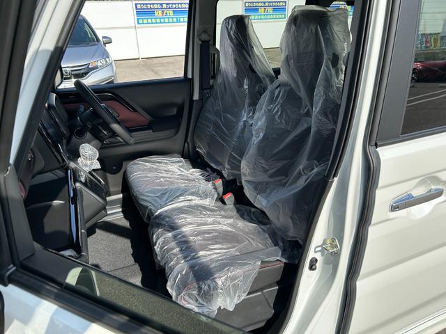 スペーシアカスタム ハイブリッドXSターボ【4WD】【届出済未使用車】衝突軽減 【車線逸脱警報】【純正9型メモリーナビ/地デジ/BT接続/全方位カメラ】【追従クルコン】【両側電動ドア】【LEDオートライト】ヒータ付ハーフレザー 電動パーキング HUD コーナーセンサ- 後席送風機(26枚目)