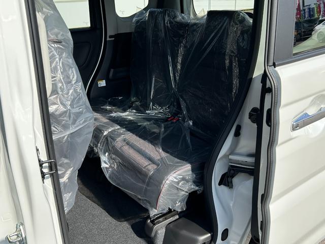 スペーシアカスタム ハイブリッドXSターボ【4WD】【届出済未使用車】衝突軽減 【車線逸脱警報】【純正9型メモリーナビ/地デジ/BT接続/全方位カメラ】【追従クルコン】【両側電動ドア】【LEDオートライト】ヒータ付ハーフレザー 電動パーキング HUD コーナーセンサ- 後席送風機(28枚目)