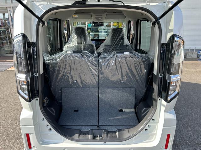 スペーシアカスタム ハイブリッドXSターボ【4WD】【届出済未使用車】衝突軽減 【車線逸脱警報】【純正9型メモリーナビ/地デジ/BT接続/全方位カメラ】【追従クルコン】【両側電動ドア】【LEDオートライト】ヒータ付ハーフレザー 電動パーキング HUD コーナーセンサ- 後席送風機(29枚目)