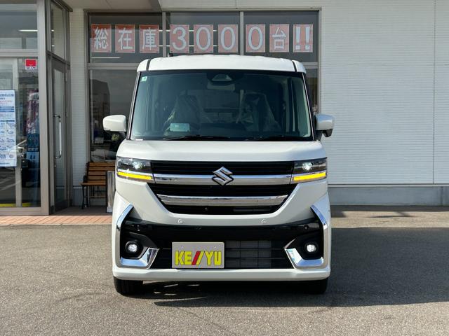 スペーシアカスタム ハイブリッドXSターボ【4WD】【届出済未使用車】衝突軽減 【車線逸脱警報】【純正9型メモリーナビ/地デジ/BT接続/全方位カメラ】【追従クルコン】【両側電動ドア】【LEDオートライト】ヒータ付ハーフレザー 電動パーキング HUD コーナーセンサ- 後席送風機(54枚目)